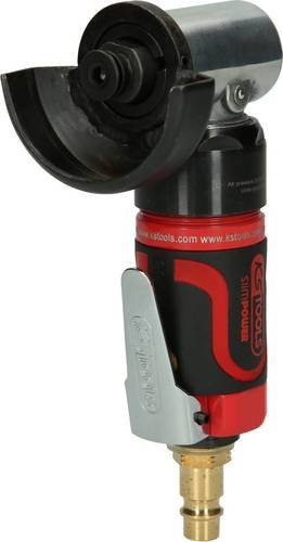 KS Tools SlimPOWER Mini-Druckluft-Stab-Trennschleifer in Rot - Bild 1