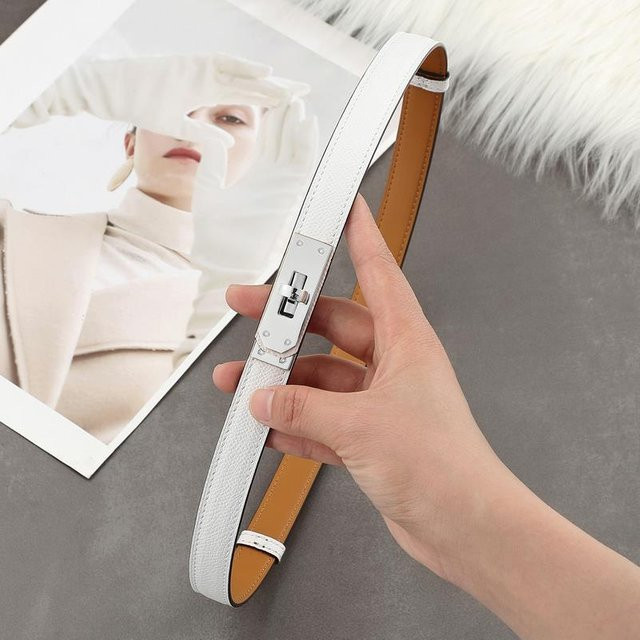 Meimeier Gürtel Leder, beige, Damen - Bild 1