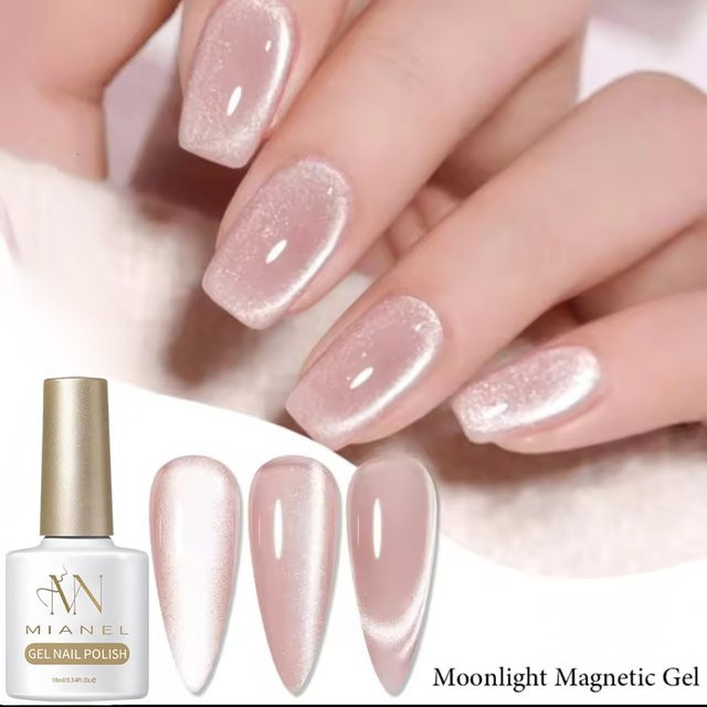 MIANEL Mondlicht Katzenauge Gel-Nagellack, schimmernd, 10 ml - Bild 1