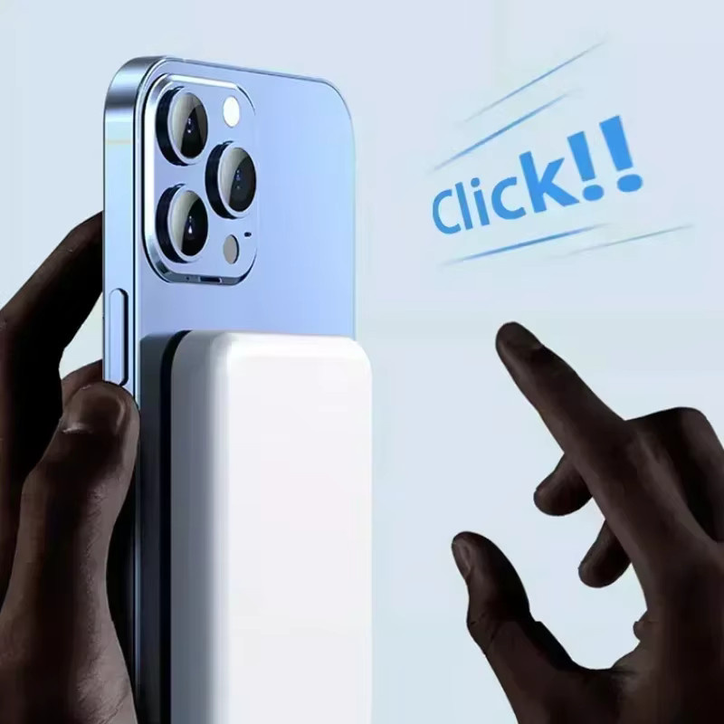Lenovo Magnetische Powerbank mit kabellosem Laden und Superschnellladefunktion für MagSafe, Externer Akku für iPhone 17/16/15/14, 30000mAh, Schwarz oder Weiß - Bild 3
