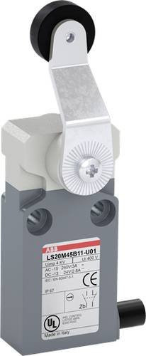 ABB LS20M45B11-U01 Positionsschalter mit Kuppenstößel, 10A, IP67, grau, Zinklegierung - Bild 1