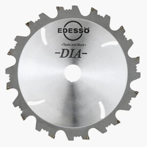 EDESSÖ Diamant-Kreissägeblatt DP in Silber, Durchmesser: 230 mm, Breite: 2,4 mm, Schnittdicke: 1,6 mm, Bohrung: 20 mm, Zähnezahl: 12 - Bild 1