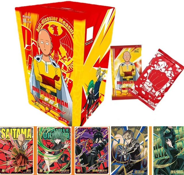 Kayoom One Punch Man Hero Guidebook, Sammleralbum Band 1, Anime-Sammelkarten-Geschenkset, bunt - Bild 1
