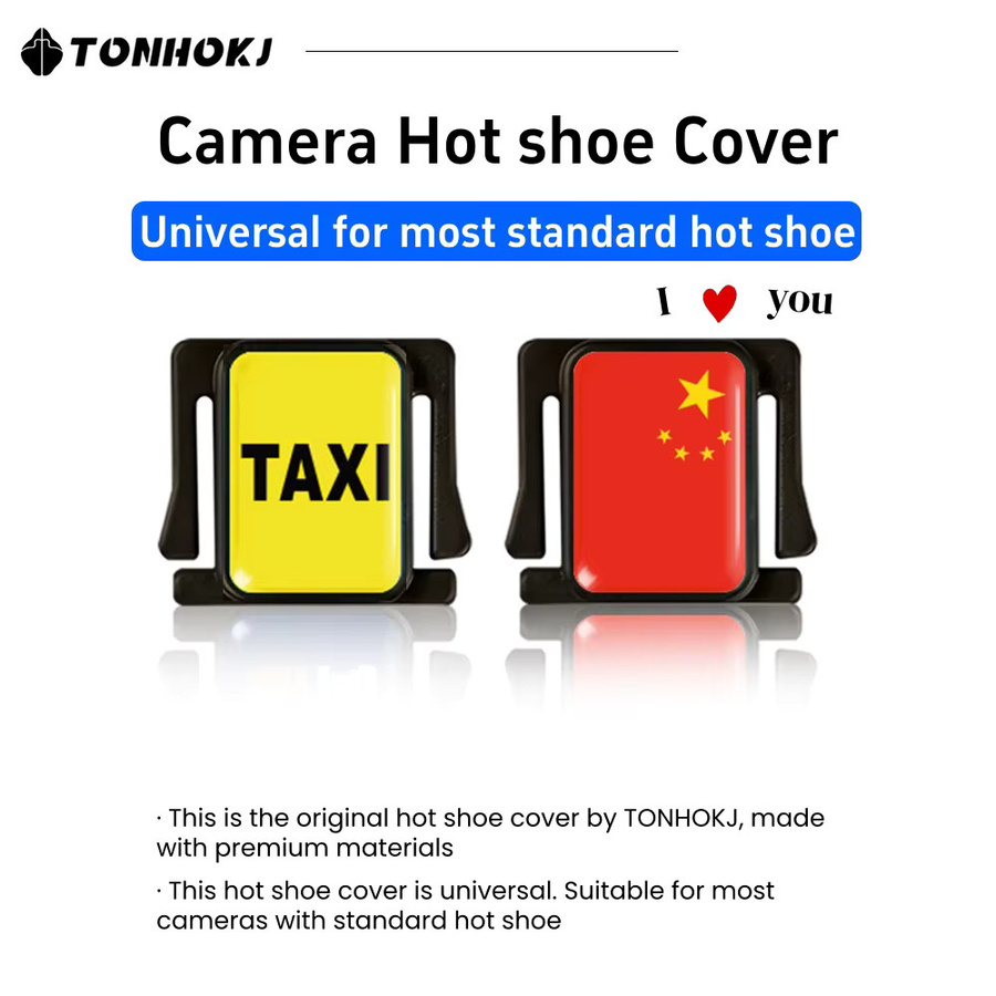 TONHOKJ Niedliche Cartoon Universal Kamera Blitzschuhabdeckung in Multicolour für Fuji, Sony, Canon und Nikon - Bild 2