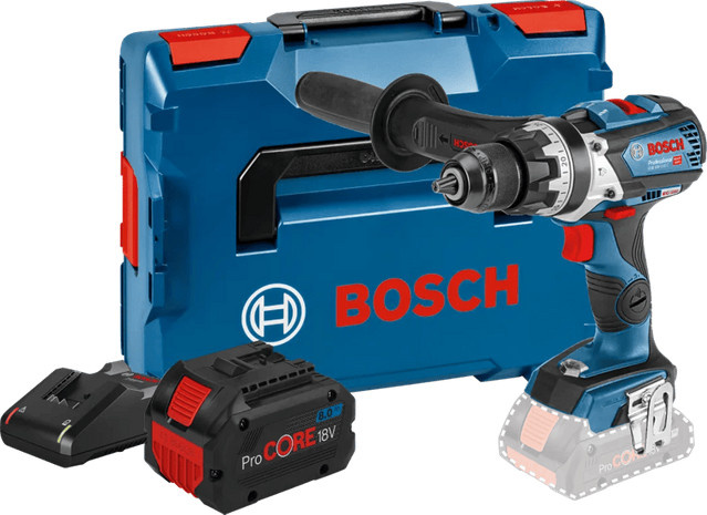 Bosch Professional GSR 18V-110 C Akku-Schrauber Starterset mit 8,0 Ah ProCORE Akku in Blau - Bild 1