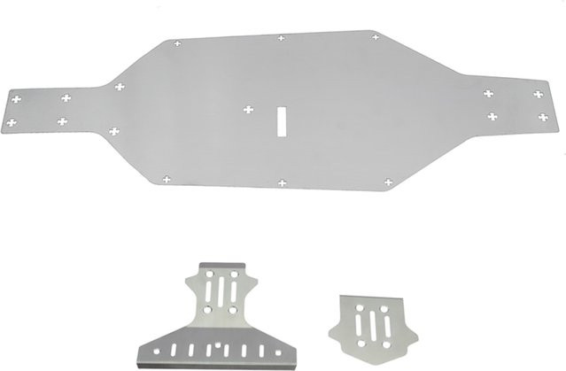 Semalam RC Car Metal Armor Chassis Guard Plate, Zubehör, Grau - Bild 1