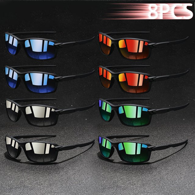 Sport-Sonnenbrille, Unisex, Vollrand, Kunststoff - Bild 1