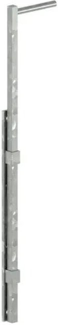 FeNau Torriegel aus Stahl, feuerverzinkt, Farbe: Silber, 14 x 14 mm, verlängert - Bild 1