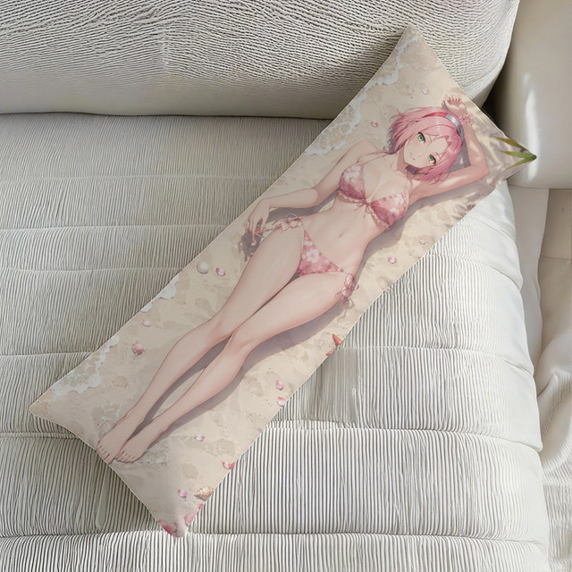 Naruto Haruno Sakura Kissenbezug Dakimakura-Hülle rechteckig B: 137 cm, H: 51 cm - Bild 1