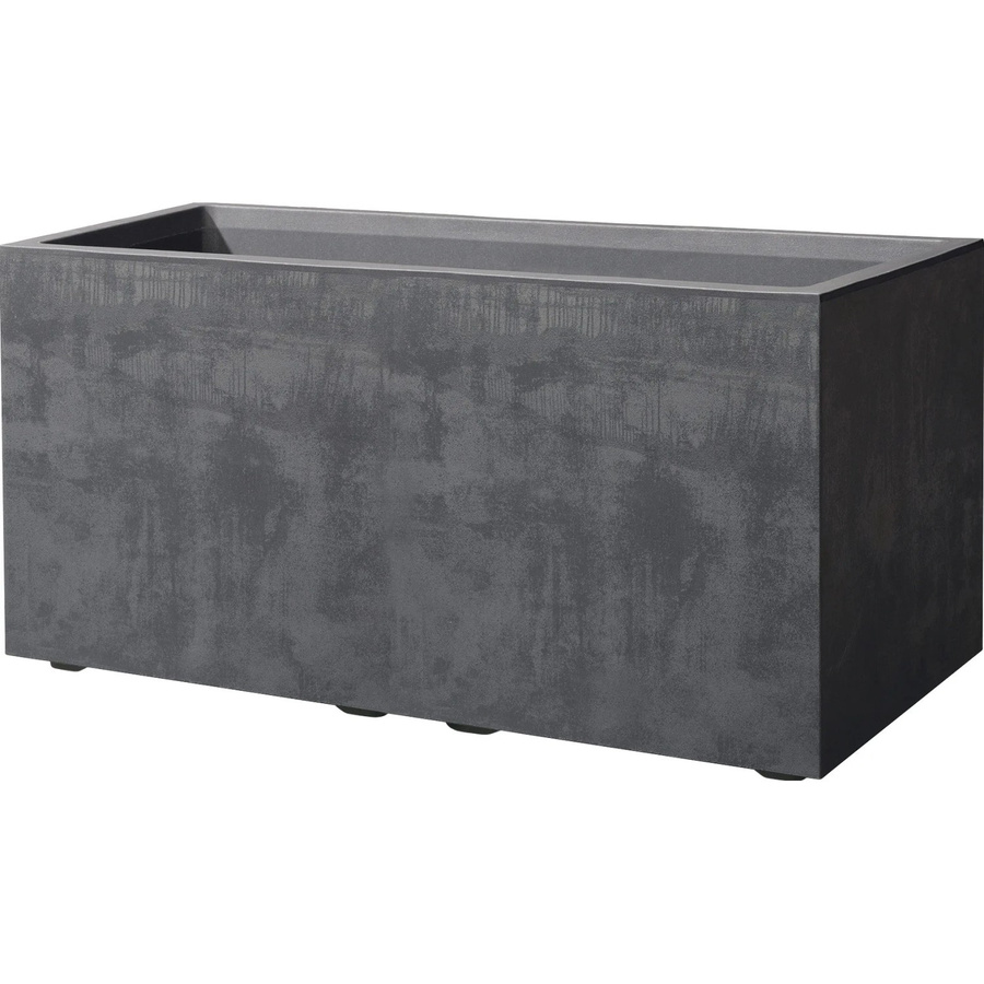 Deroma Pflanzkasten Millennium Anthrazit B/T/H: 79 x 39 x 39 cm - Bild 2