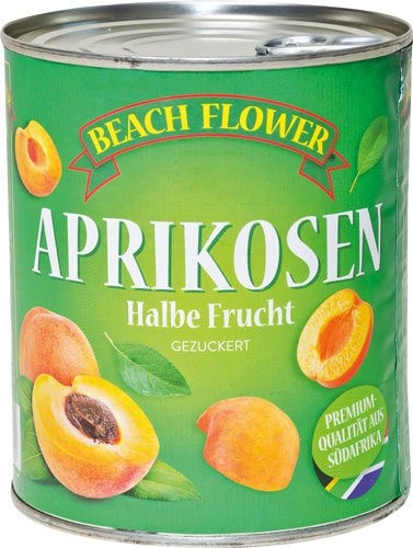Beach Flower Aprikosen-Hälften gezuckert 490 g - Bild 1