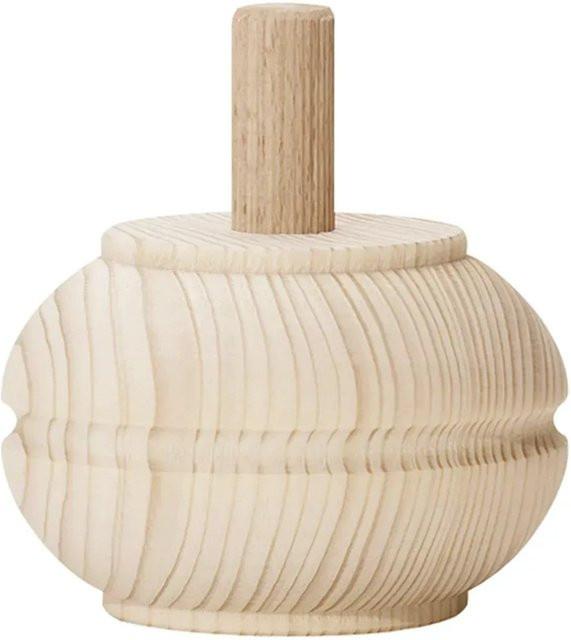 Hettich Kugel-Möbelfuß aus Buche in Beige und Braun, Durchmesser: 5,5 cm, Höhe: 4,5 cm - Bild 1