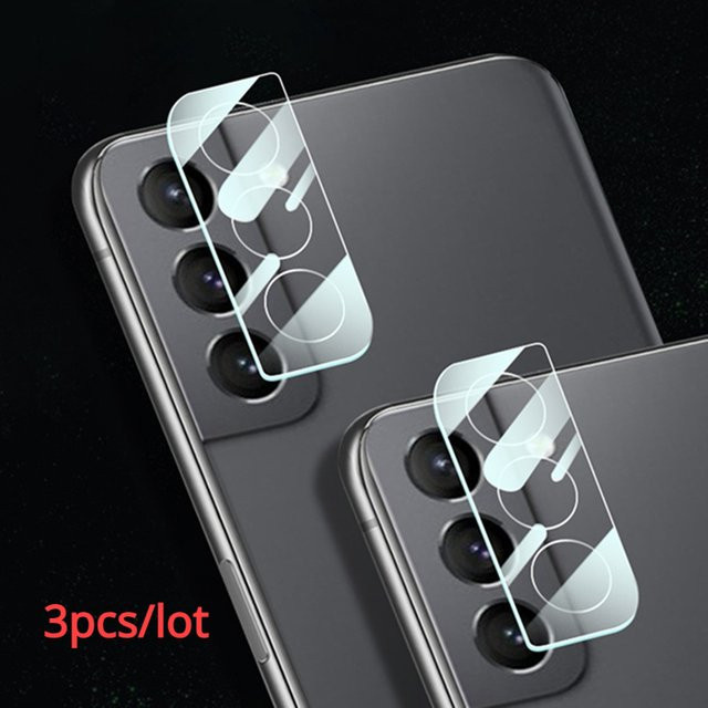 3er-Set Kamera-Schutzglas für Samsung Galaxy S23 S22 S21 S20 Ultra FE 5G A54 A53 A34 A12 A73 A52 in Transparent - Bild 1