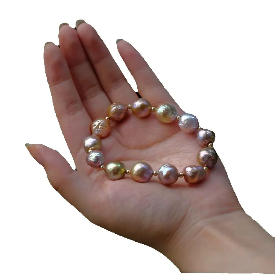 Perlenarmband 925 Silber, Leopardenkopf, Unisex - Bild 2