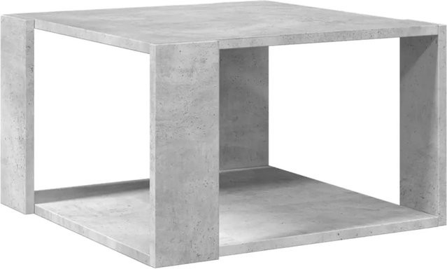 vidaXL Couchtisch aus Holzwerkstoff in Betongrau, B/T/H: 51,5 x 51,5 x 30 cm - Bild 1