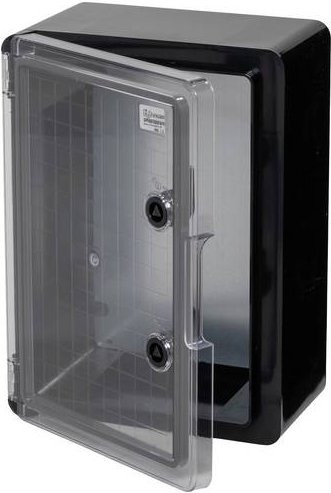 Boxexpert Installations-Gehäuse aus ABS Kunststoff in Schwarz, B/T/H: 25 x 35 x 15 cm - Bild 1
