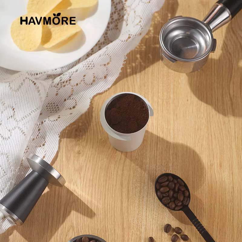 EAKOERS Espresso Dosierbecher aus Edelstahl in Silber für Kaffeemaschinen mit 51 mm, 53 mm oder 58 mm Durchmesser - Bild 3