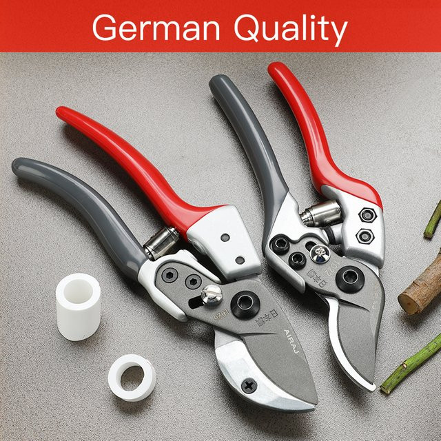 Arbeitssparende Gartenschere zum Beschneiden von Obstbäumen und Zweigen - Bild 1