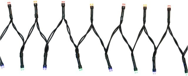 Modern Living LED Lichterkette Tip in Dunkelgrün mit RGB-Farben und IP44 Schutz, max. 1,5 Watt - Bild 1