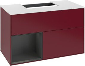 V&B Waschtischunterschrank Finion 100 in Lackausführung, B/T/H: 100 x 50,1 x 50,1 cm - Bild 1