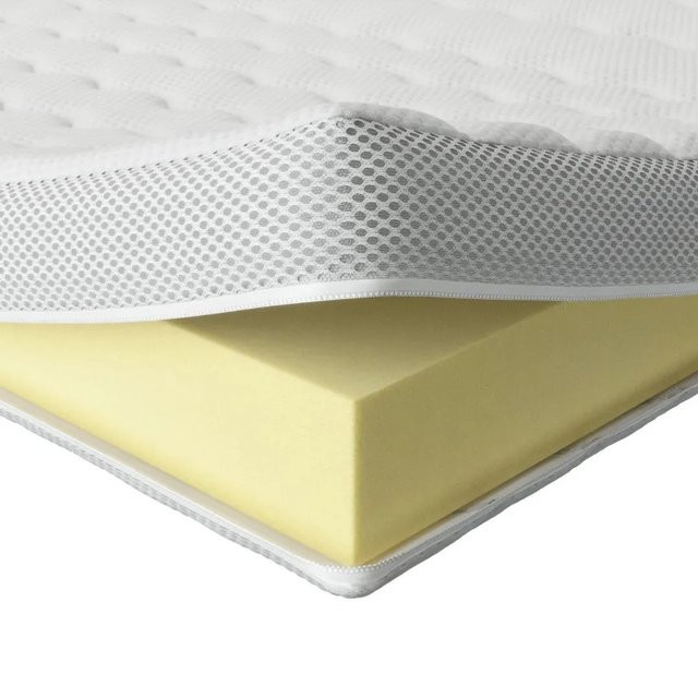 AM Qualitätsmatratzen Premium Visco Topper aus Viscoschaum und Memory Foam in Weiß, B/T: 180 x 200 cm - Bild 1