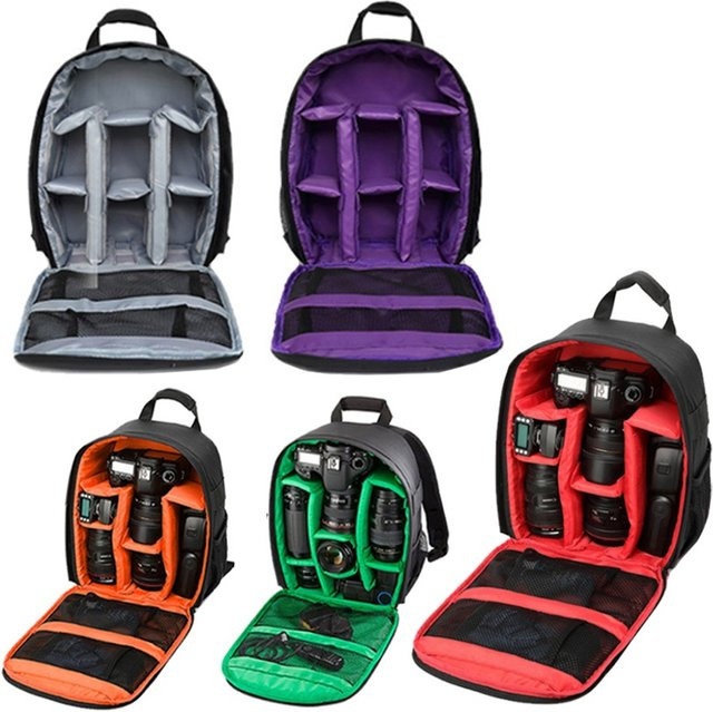 Wasserdichter Sony Outdoor Kamera Rucksack für DSLR in Lila - Bild 1