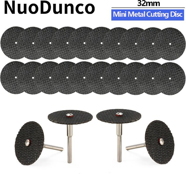 SI FANG Mini-Metalltrennscheibe zum Schleifschneiden für Drehwerkzeuge mit Dorn - Bild 1