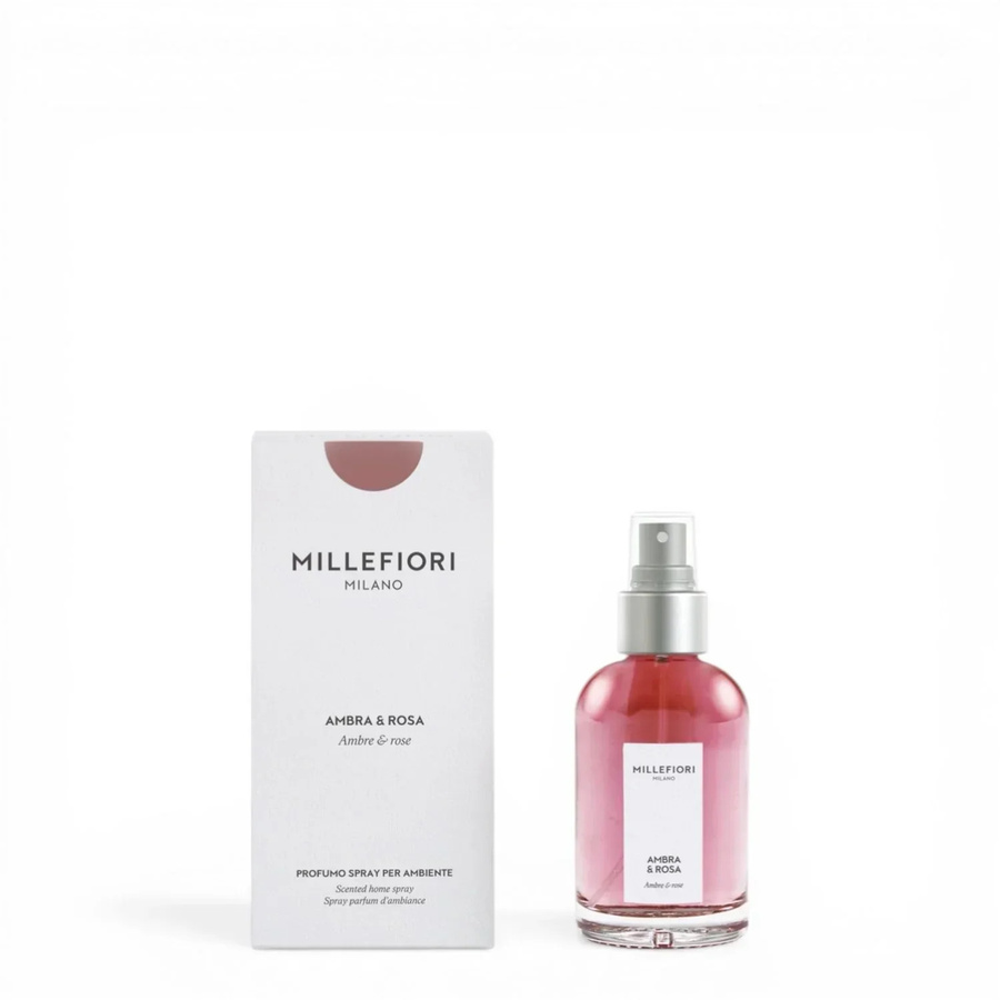 Millefiori Milano Home Spray Amber & Rose Blumenduft 100 ml - Bild 1
