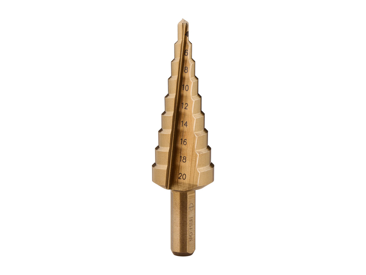 Parkside Performance HSS-Cobalt Stufenbohrer Set aus Edelstahl, 4-20 mm, 2-teilig - Bild 2