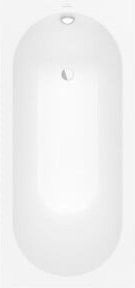 Villeroy & Boch Rechteck-Badewanne Oberon aus Mineralguss in White, B/T: 160 x 75 cm - Bild 1