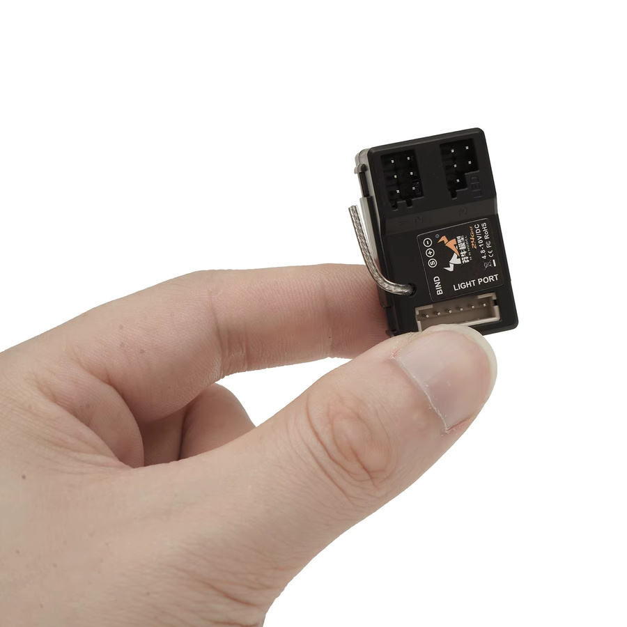 NeebRC 2-Kanal 2,4G LED-Licht-Empfänger, Modellteil, 4,8-10V DC - Bild 4