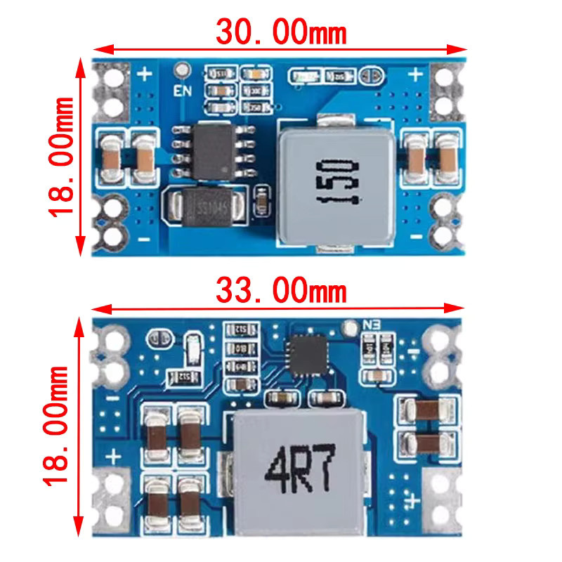 Si Tai&SH mini560 DC-DC Step-Down Spannungsregler Modul in Blau mit 3,3V 5V 9V 12V Ausgang - Bild 2
