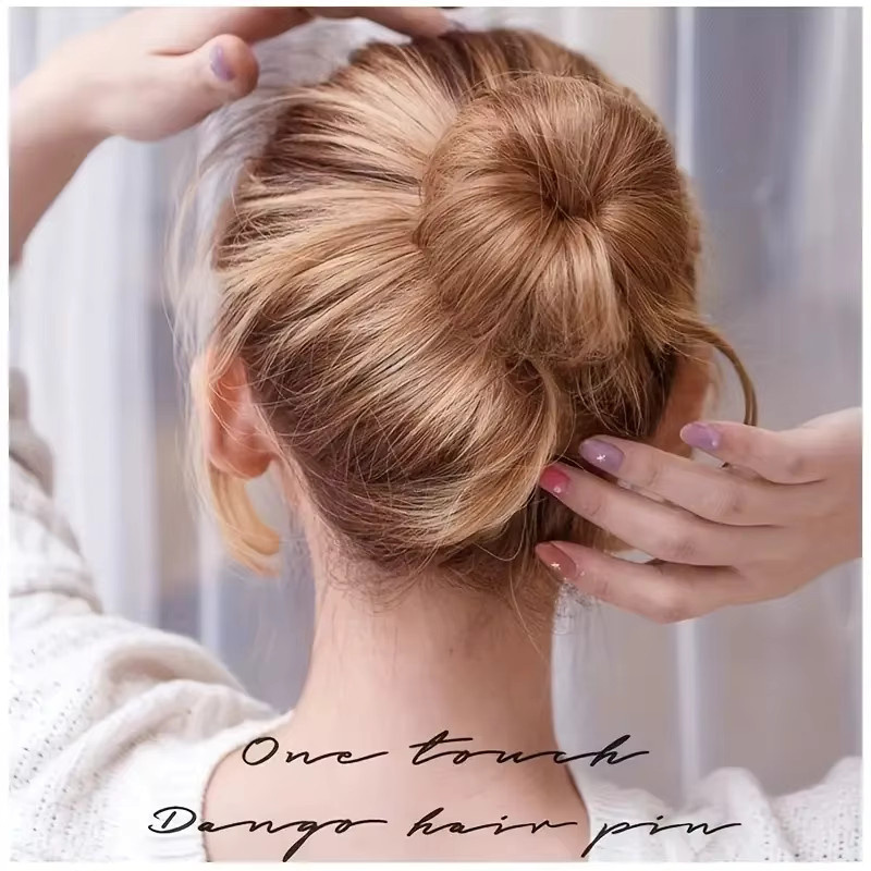2 Stück Kugelkopf Haar Lockenwickler, Haarstyling-Stick - Bild 4