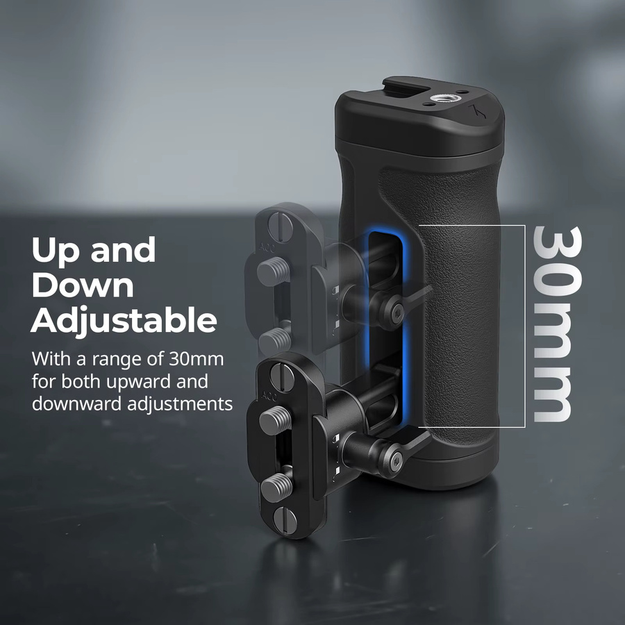 SmallRig Mini Seiten- und Top-Griff-Set mit NATO-Klemme, ARRI-Top-Griff und NATO-Schiene in Schwarz für Sony und Canon - 5949 - Bild 3