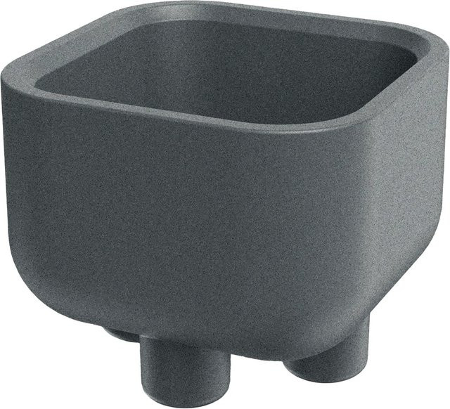 Prosperplast Blumentopf Molta Square in Granit, B/T/H: 48 x 48 x 39 cm - Bild 1