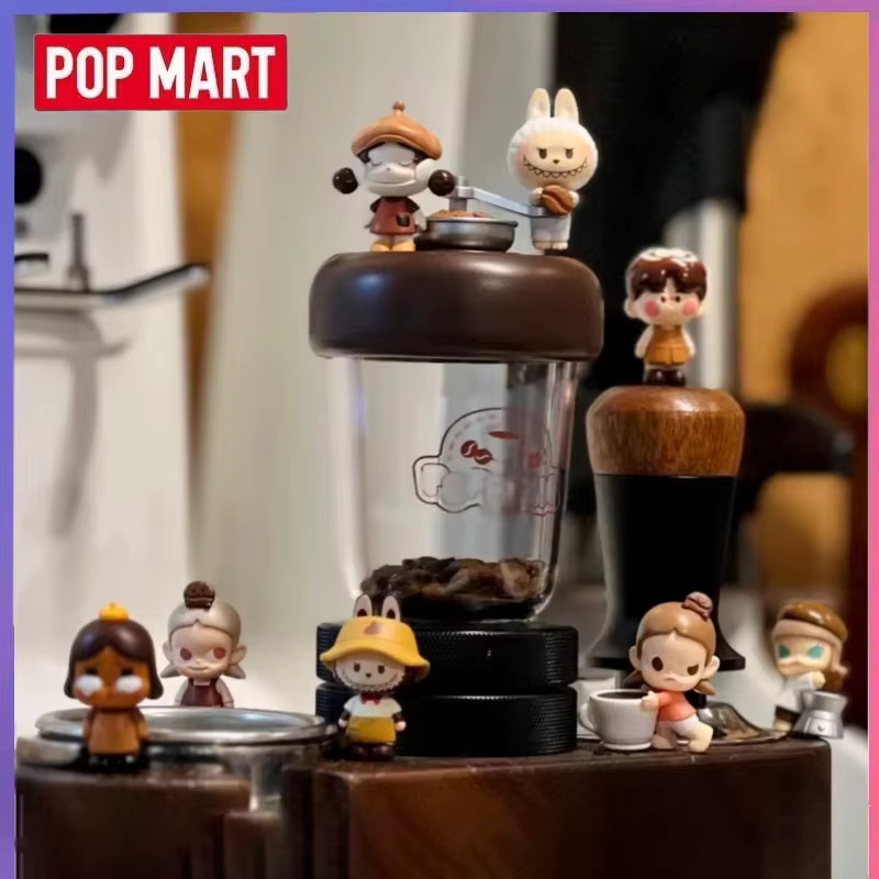 POPMART Pop Bean Kaffee Fabrik Serie, Blind Box, Mini Figuren, Set - Bild 4