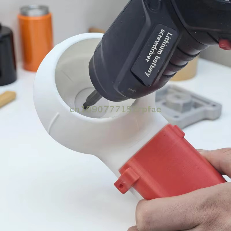 JETTING Staubschutzbox für elektrische Bohrer und Schlaghammer, Staubkollektor Zubehör in Schwarz oder Weiß - Bild 2