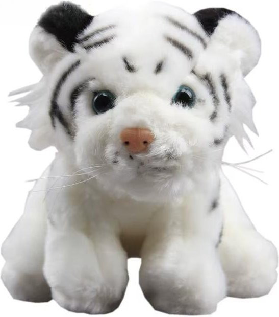 Kidsly Weißer Tiger Plüschtier, 15 cm, ab 12 Jahre - Bild 1