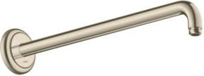 Hansgrohe Brausearm Wandmontage, Silber, Länge: 38,9 cm - Bild 1