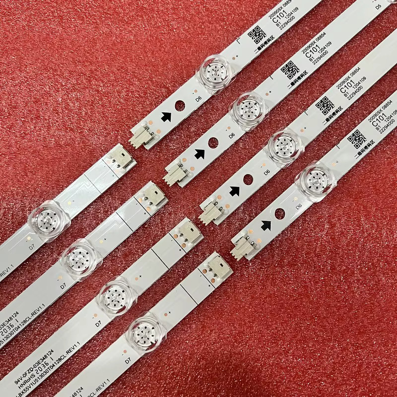 LED Backlight Ersatzset für Hisense TV Modelle H55B7100UK, H55B7100, H55B7300, H55B7300UK, H55BE7000, H55BE7200, H55BE7400, H55BE7000UK und H55BE7000IL in Weiß - Bild 3