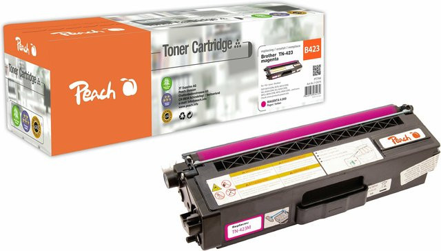 Peach B423 M Toner XL wiederaufbereitet für Brother DCPL 8410 CDN, Brother HLL 8260 CDW und Brother HLL 8360 CDW, Mehrfarbig - Bild 1