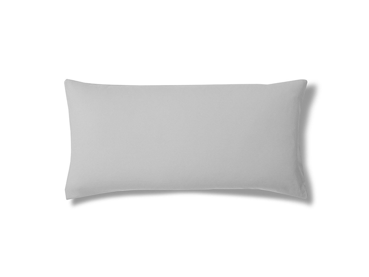 Estella Feinjersey Kissenbezug mit Reißverschluss, Baumwolle, Grau, B/T/H: 80 x 80 cm - Bild 1