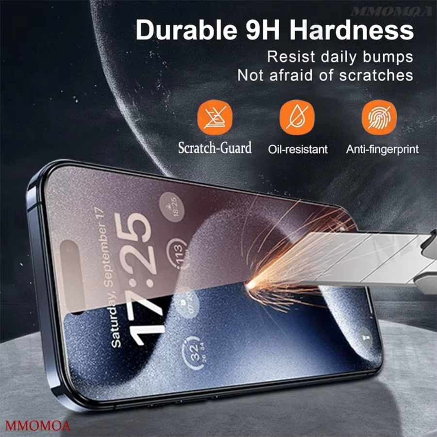 2 Stück Sichtschutz Panzerglas für Apple iPhone 17 16 15 14 13 12 11 Pro Max Plus XS XR transparent - Bild 4