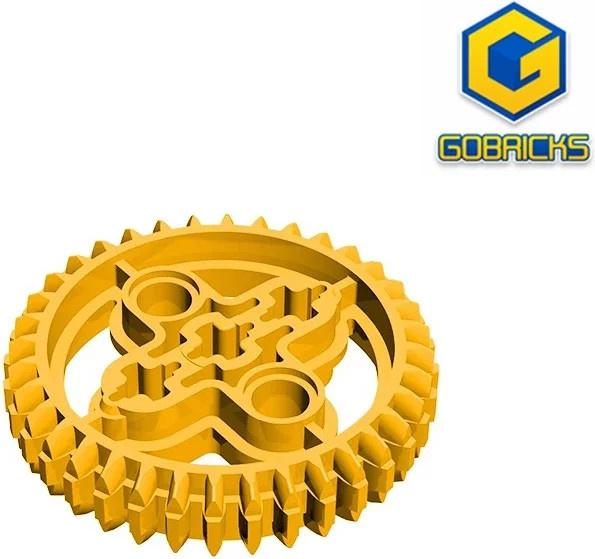 Gobricks GDS-1110 Technik, Zahnrad 36-Zahn-Doppelabschrägung, Zubehör - Bild 1