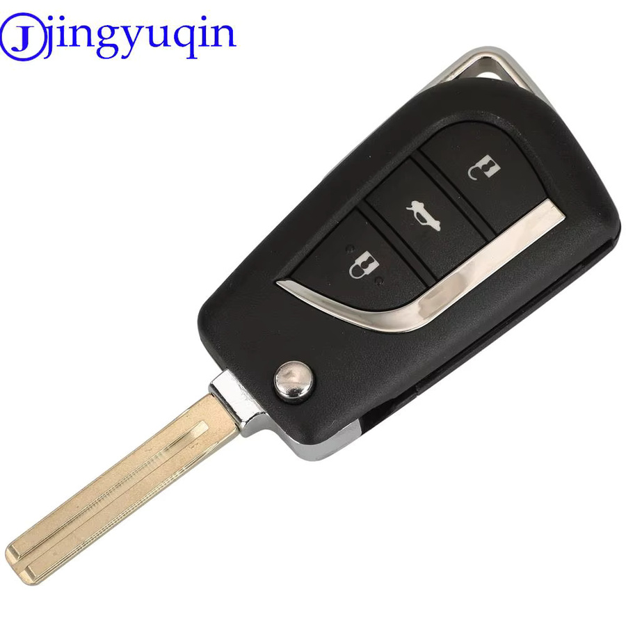 jingyuqin Fernbedienungs-Autoschlüssel für Lexus ES300 FJ GX470 HYQ1512V LX470/570 RX300 GS300 IS200 in Schwarz mit 312MHz und 4D68/4C Chip - Bild 2