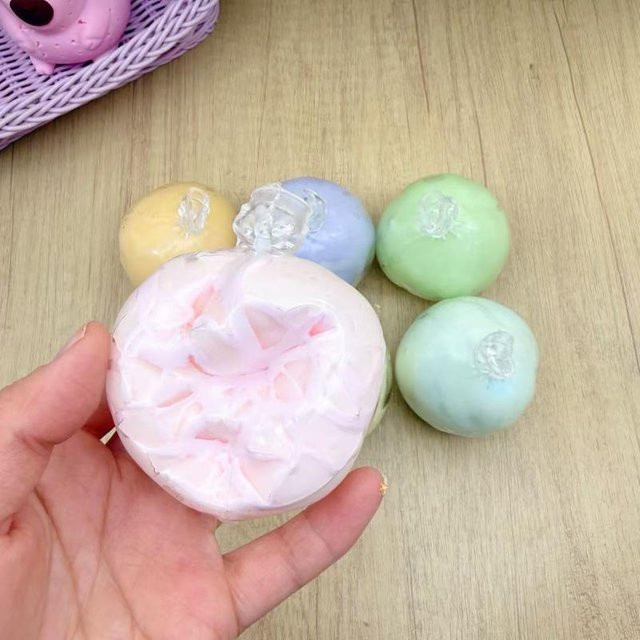 A Family Of Home Textiles Knackwachs Knet-Fidget-Ball, Cantaloupe Schokolade, 1-teiliges Set - Bild 1