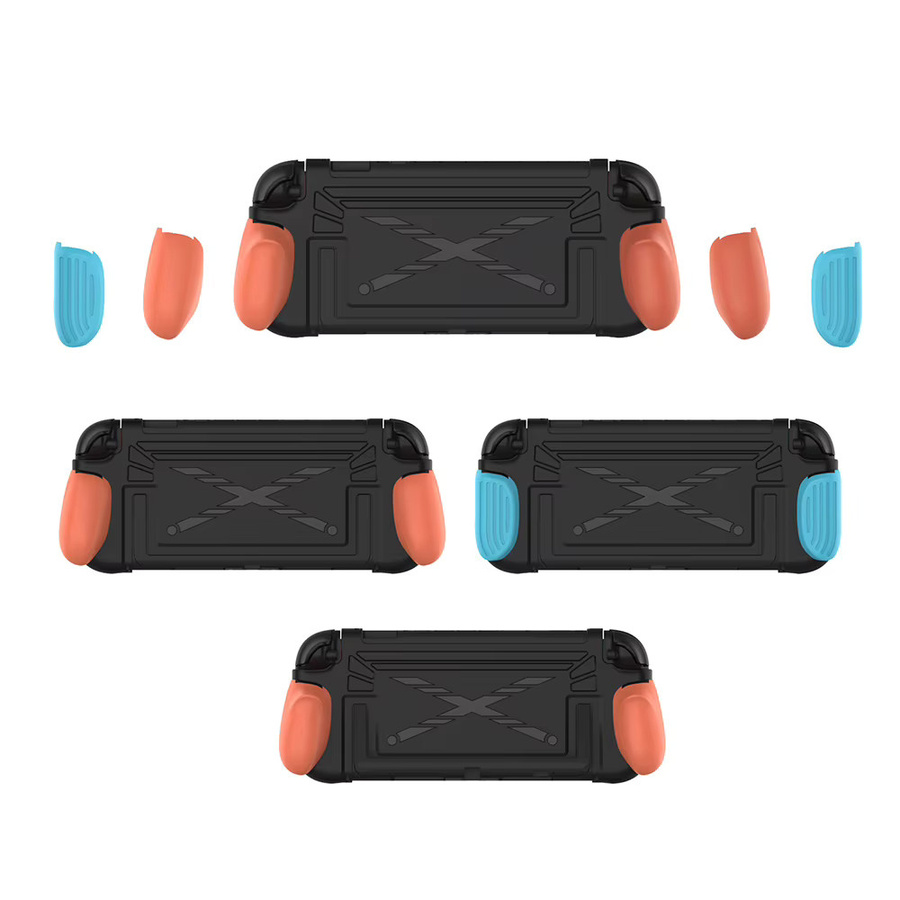 DOBE Austauschbare Griffhülle TNS-5196 für Nintendo Switch 2 Dockbar mit 3 ergonomischen Griffen und vollständigem Schutz in Multicolour - Bild 2