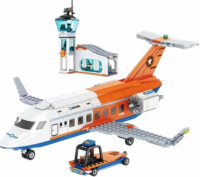 Linyi toy Stadtgebiet Raumfahrt Flughafen Set ab 14 Jahren - Bild 1