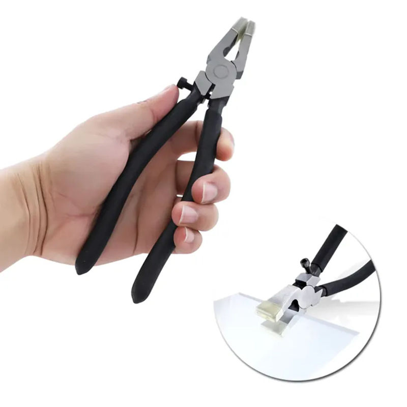 Homyl Glaszangen Set 2 Stück zum Schneiden von Glas, Spiegeln und Fliesen als Handwerkzeug - Bild 5
