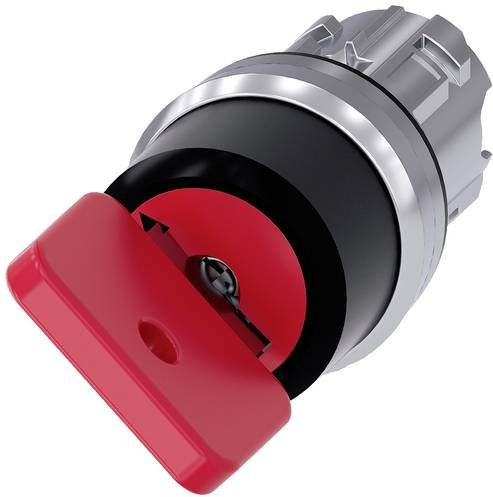 Siemens Schlüsselschalter 3SU1050-4FF21-0AA0 in Rot mit IP66 Schutzart - Bild 1